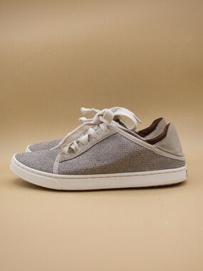 OluKai Pehua Li Tapa Natural Shoes 20379-2020 Women's Size 7